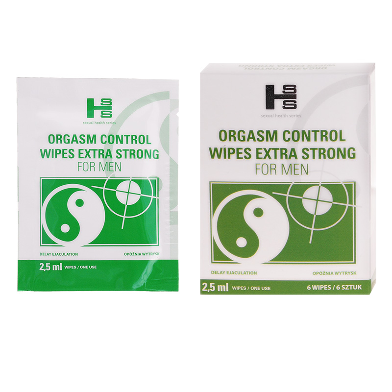 Orgasm Control Wipes